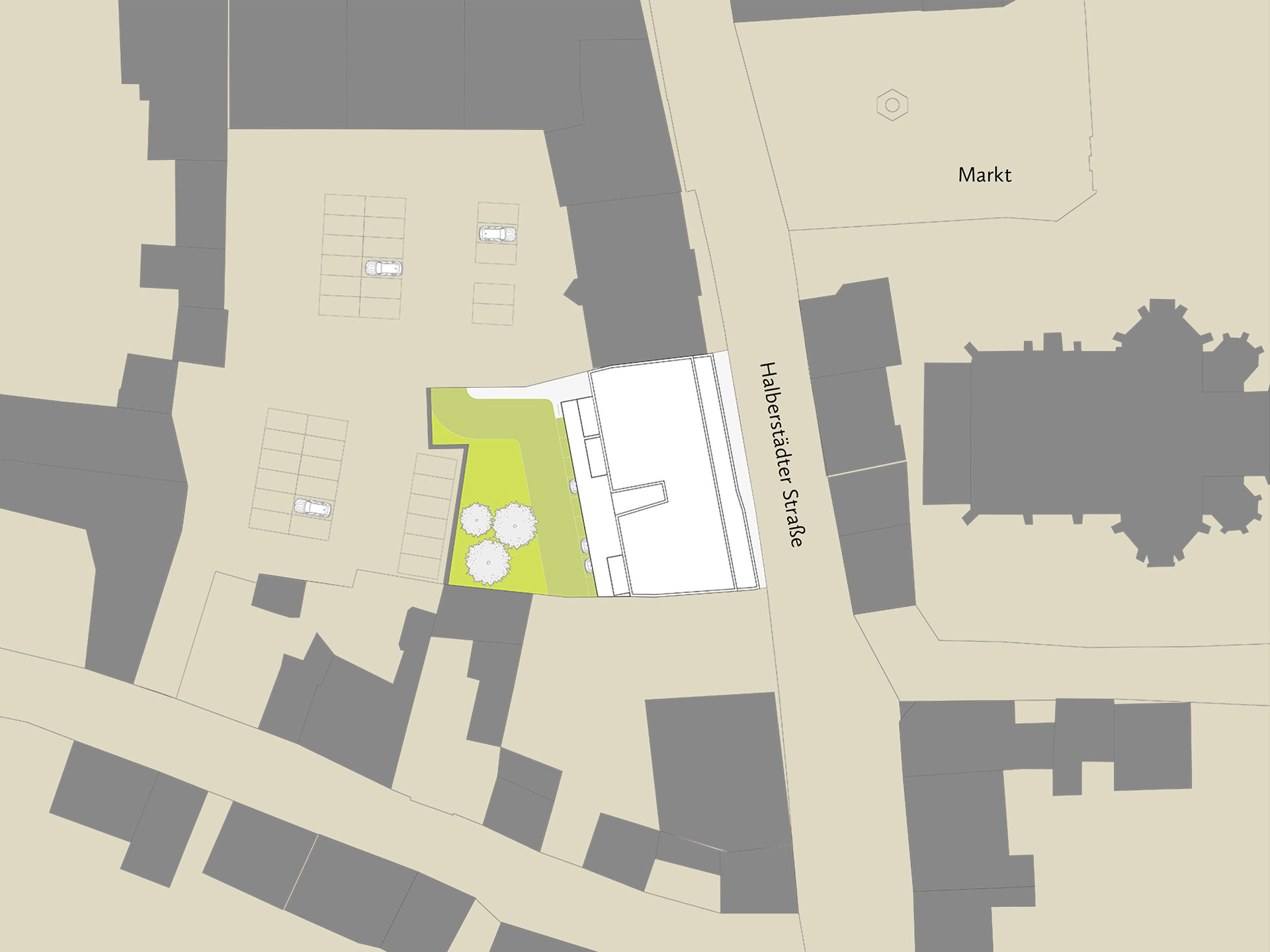 Wohnungsbau Oschersleben Lageplan